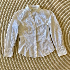 White Express Design Studio Dress Shirt Medium
